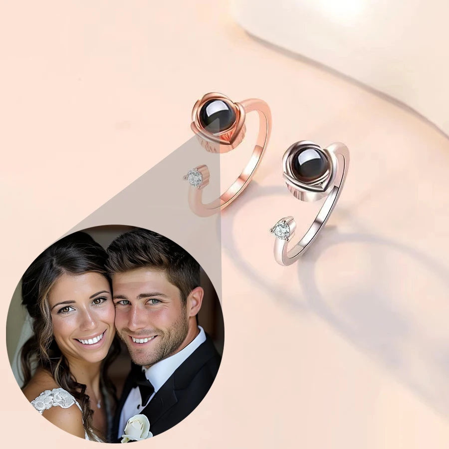 Anillo Rosa Eterna | TuHuellaViva®