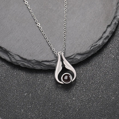 Collar Lágrima de Amor | TuHuellaViva®