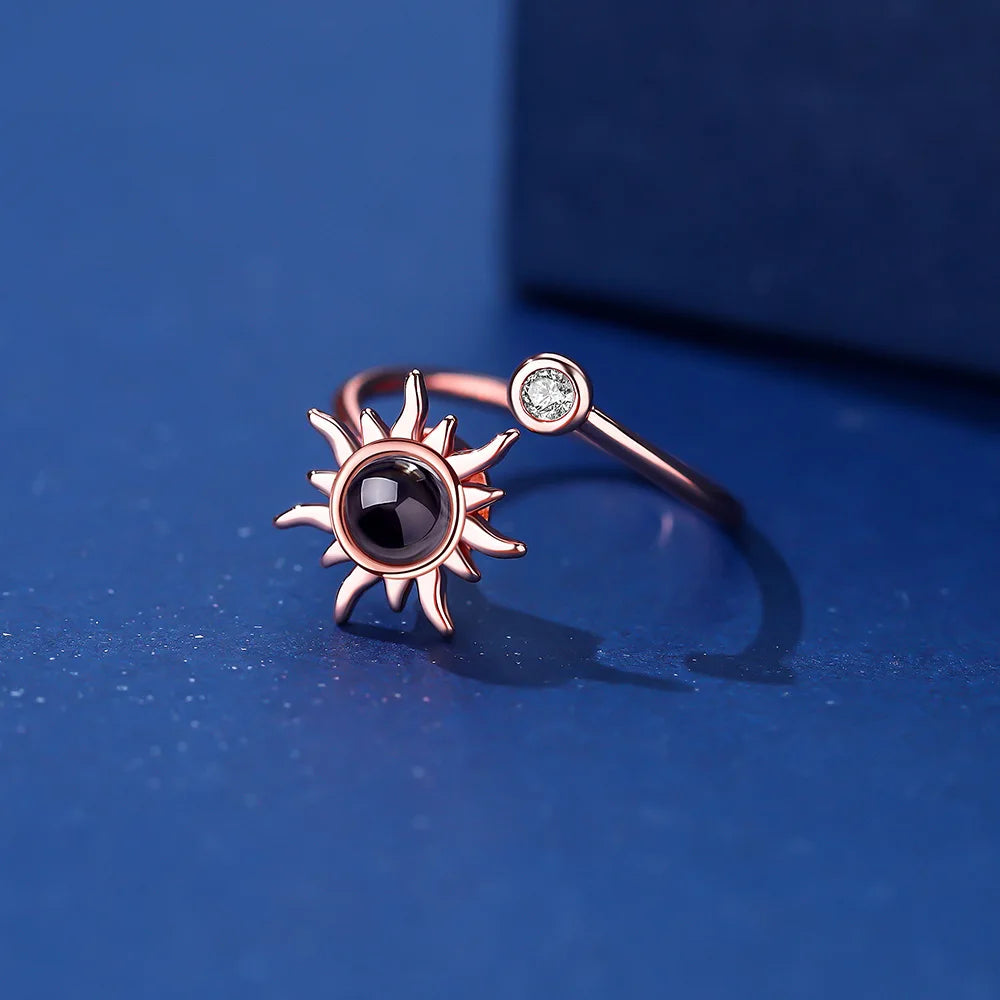 Anillo Sol Eterno | TuHuellaViva®