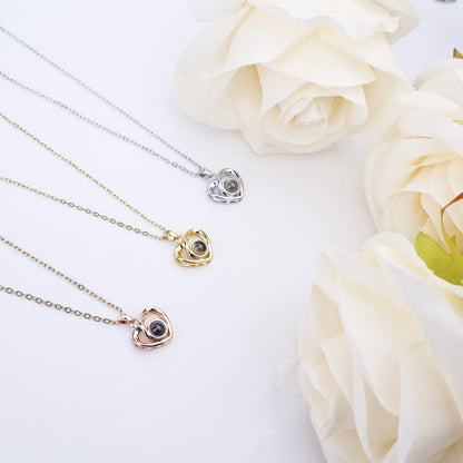 Collar Corazón Eterno | TuHuellaViva®