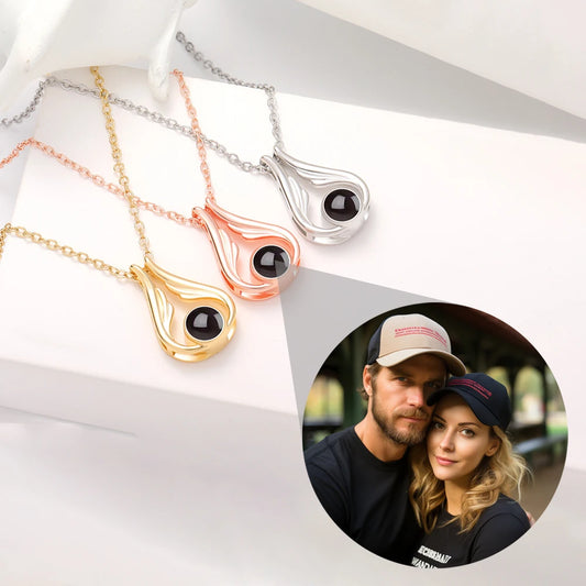 Collar Lágrima de Amor | TuHuellaViva®