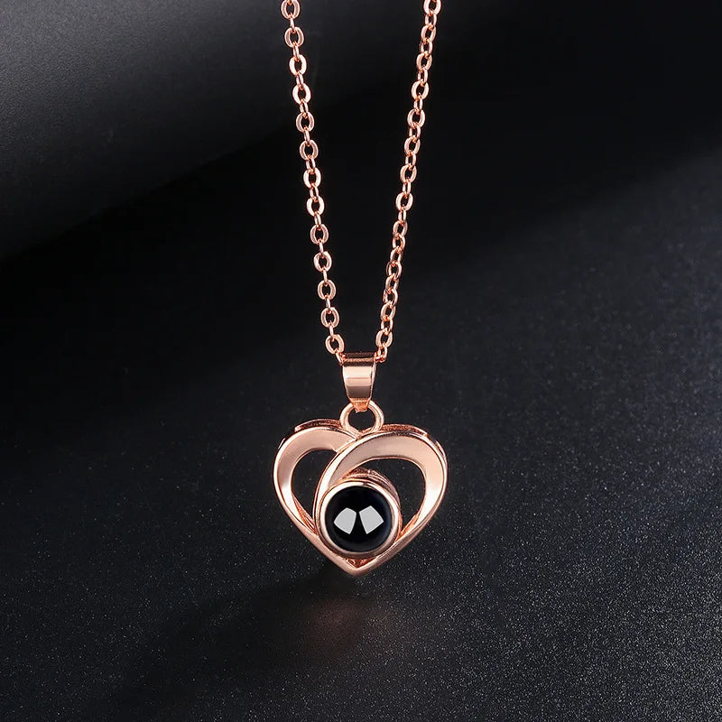 Collar Corazón Eterno | TuHuellaViva®