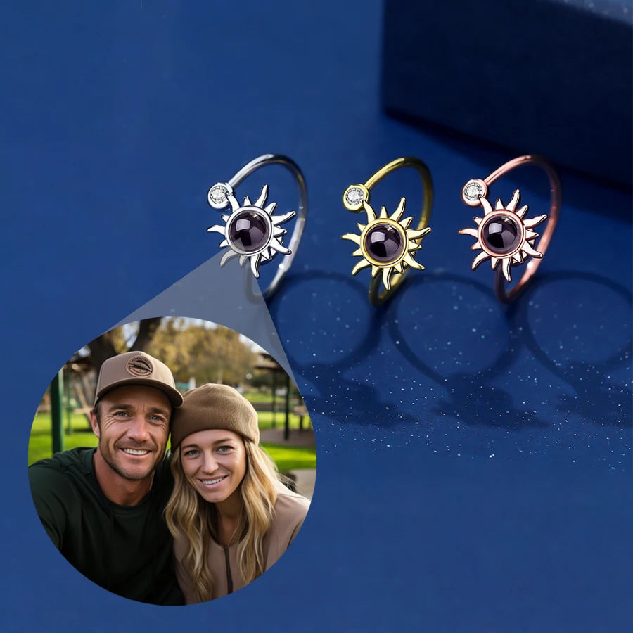 Anillo Sol Eterno | TuHuellaViva®