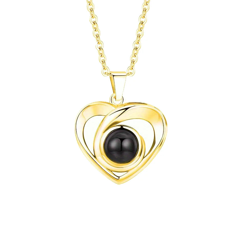 Collar Corazón Eterno | TuHuellaViva®