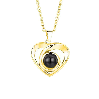 Collar Corazón Eterno | TuHuellaViva®