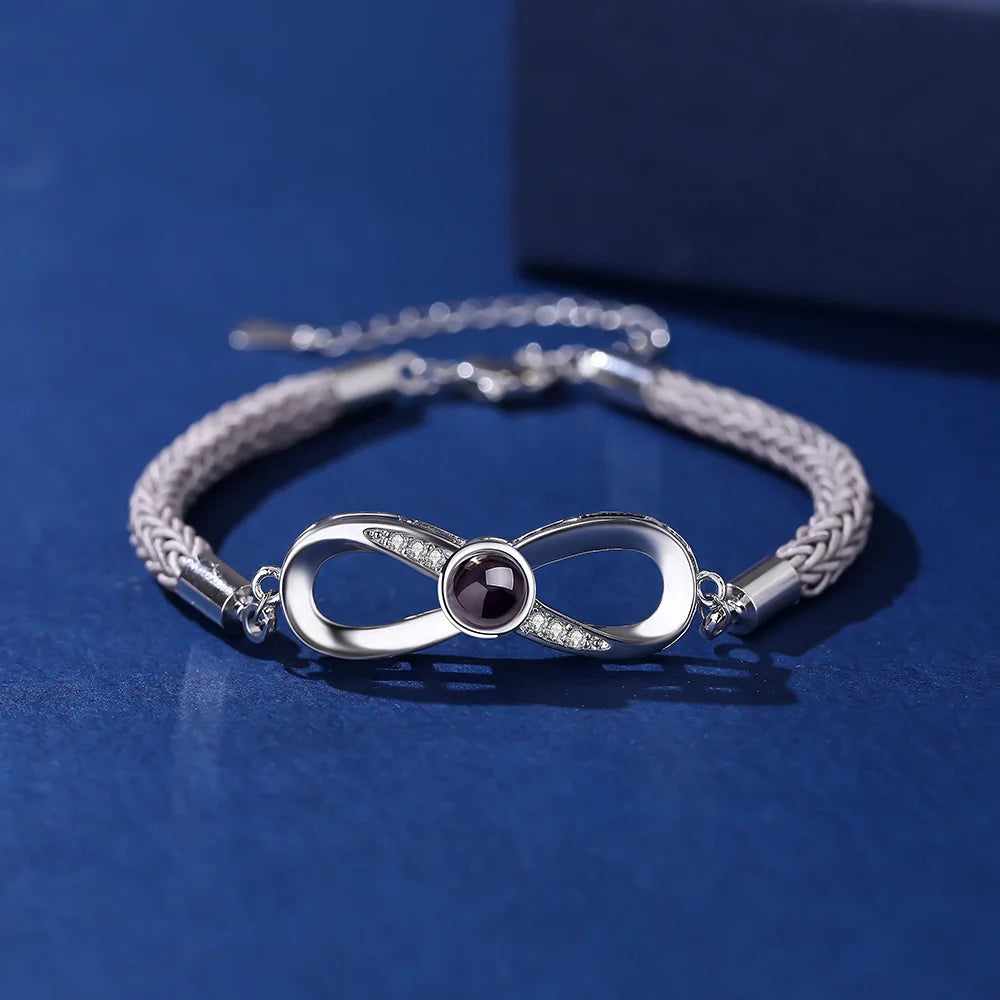 Pulsera Amor Sin Fin | TuHuellaViva®
