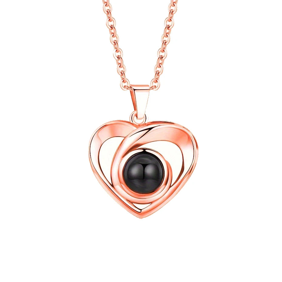 Collar Corazón Eterno | TuHuellaViva®