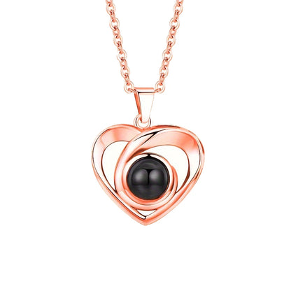 Collar Corazón Eterno | TuHuellaViva®