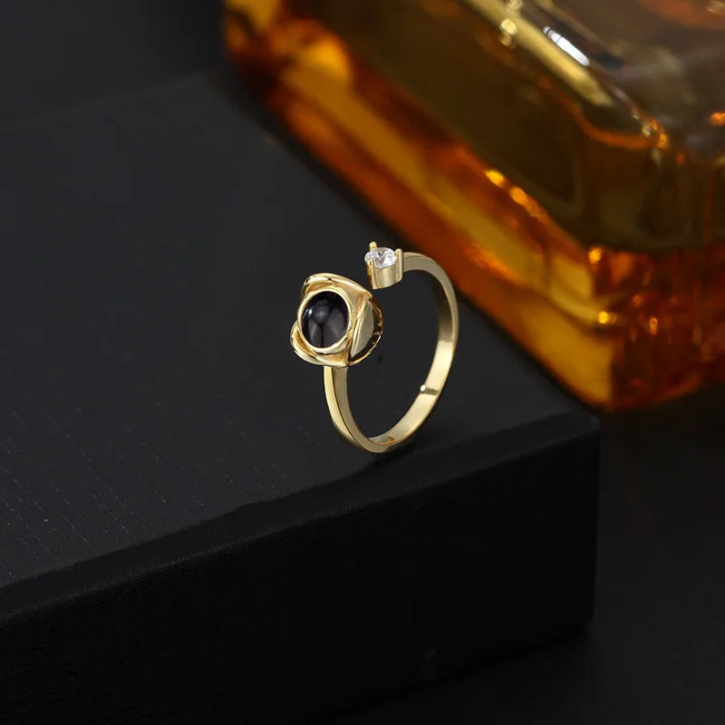 Anillo Rosa Eterna | TuHuellaViva®