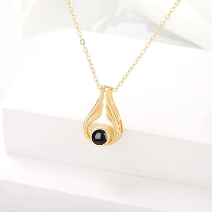 Collar Lágrima de Amor | TuHuellaViva®